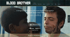 Desktop Screenshot of bloodbrotherfilm.com